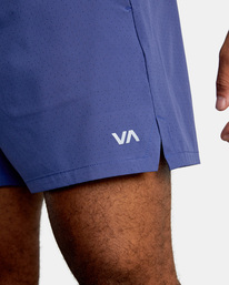 8 Yogger Jogger Lined Shorts 15" Purple AVYWS00139 RVCA
