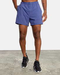 1 Yogger Jogger Lined Shorts 15" Purple AVYWS00139 RVCA