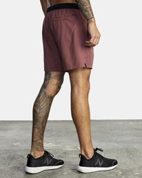 7 Yogger Jogger Lined Shorts 15" White AVYWS00139 RVCA