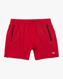 0 Yogger Elastic Shorts 15" Red AVYWS00140 RVCA