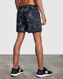 7 Yogger Elastic Shorts 15" Blue AVYWS00140 RVCA