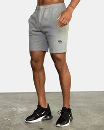 4 VA Essential Sweatshorts 18" Grey AVYWS00142 RVCA