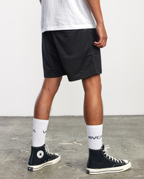6 Matty Mesh Elastic Shorts 16"  AVYWS00146 RVCA