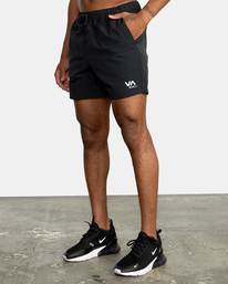 5 VA Sport Outsider 16" - Packable Shorts for Men Black AVYWS00147 RVCA