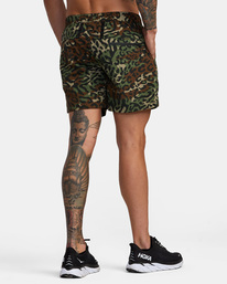 4 Outsider Packable Elastic Walkshorts 17" Green AVYWS00147 RVCA