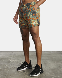 3 Outsider Packable Elastic Walkshorts 17" Beige AVYWS00147 RVCA