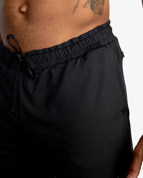 8 VA Sport Vent 16" - Performance Shorts for Men Black AVYWS00148 RVCA