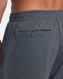 8 Sport Vent Elastic Running Shorts 16" Brown AVYWS00148 RVCA