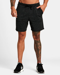 1 C-Able Elastic Walkshorts 17" Black AVYWS00157 RVCA