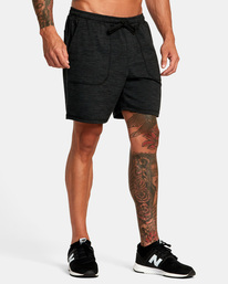 6 C-Able Elastic Walkshorts 17" Black AVYWS00157 RVCA