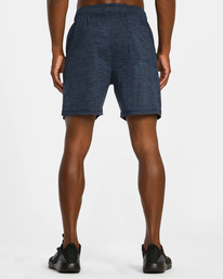 2 C-Able Elastic Walkshorts 17" Blue AVYWS00157 RVCA