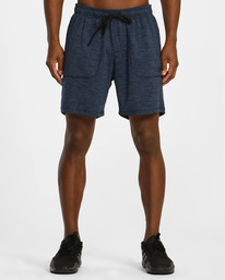 1 C-Able Elastic Walkshorts 17" Blue AVYWS00157 RVCA