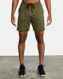 1 C-Able Elastic Walkshorts 17" Green AVYWS00157 RVCA