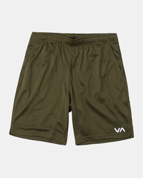 0 VA Mesh Elastic Walkshorts II 19" Green AVYWS00158 RVCA