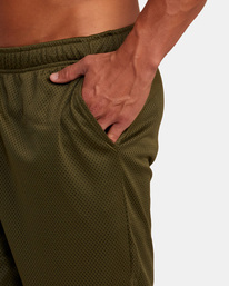 7 VA Mesh Elastic Walkshorts II 19" Green AVYWS00158 RVCA
