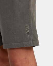 3 RVCA 18" - Short Elástico para Hombre Negro AVYWS00163 RVCA
