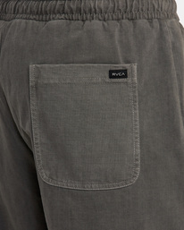 8 RVCA 18" - Short Elástico para Hombre Negro AVYWS00163 RVCA