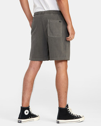 5 RVCA 18" - Short Elástico para Hombre Negro AVYWS00163 RVCA
