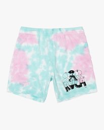 0 RVCA x Jesse Lortz Elastic Shorts White AVYWS00170 RVCA
