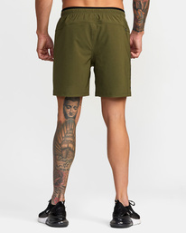 2 Grappler Elastic Walkshorts 17" Green AVYWS00173 RVCA