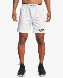 1 Grappler Elastic Walkshorts 17" White AVYWS00173 RVCA