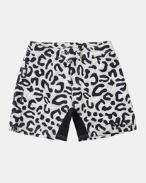 0 Fight Scrapper Elastic Waist Walkshorts 15" White AVYWS00174 RVCA