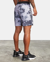5 Fight Scrapper Elastic Waist Walkshorts 15" Black AVYWS00174 RVCA