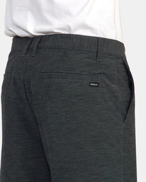 3 Daggers Hybrid Chino Shorts 18" Black AVYWS00195 RVCA