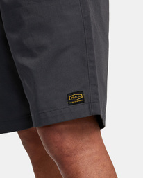 3 Recession Collection Americana - Elastische Shorts für Männer Schwarz AVYWS00199 RVCA