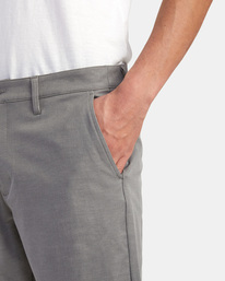 3 Back In Hybrid Walkshorts 19" Grey AVYWS00209 RVCA