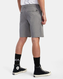 5 Back In Hybrid Walkshorts 19" Grey AVYWS00209 RVCA