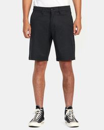 1 Back In Hybrid Walkshorts 19" Black AVYWS00209 RVCA