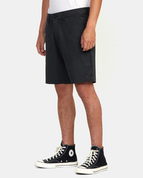 4 Back In Hybrid Walkshorts 19" Black AVYWS00209 RVCA