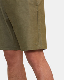 3 Back In Hybrid Walkshorts 19" Green AVYWS00209 RVCA
