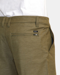 7 Back In Hybrid Walkshorts 19" Green AVYWS00209 RVCA