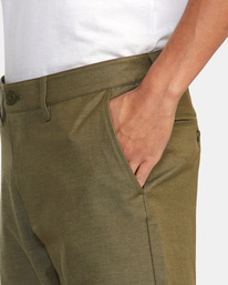 8 Back In Hybrid Walkshorts 19" Green AVYWS00209 RVCA
