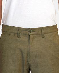 9 Back In Hybrid Walkshorts 19" Green AVYWS00209 RVCA