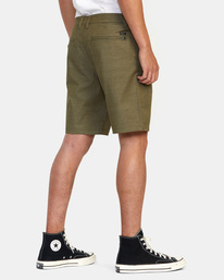 5 Back In Hybrid Walkshorts 19" Green AVYWS00209 RVCA