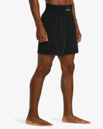 6 VA Sport Yogger 17" - Pantalón corto de boxeo para Hombre Negro AVYWS00212 RVCA
