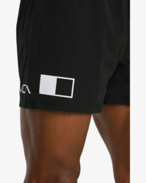 4 FIGHT SCRAPPER ELASTIC WALKSHORTS 15" Black AVYWS00213 RVCA
