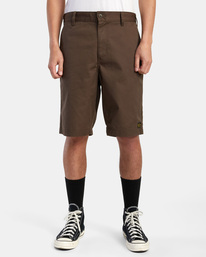 1 AMERICANA WALKSHORTS 22" Brown AVYWS00222 RVCA