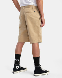 5 Recession Collection Americana - Short pour Homme Beige AVYWS00222 RVCA