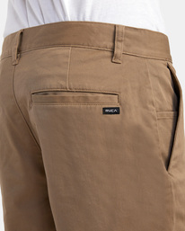 7 Weekend Stretch Chino Shorts 20" Grey AVYWS00223 RVCA