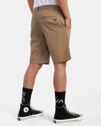 5 Weekend Stretch Chino Shorts 20" Grey AVYWS00223 RVCA