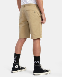 5 Weekend Stretch Chino Shorts 20" Beige AVYWS00223 RVCA