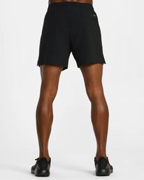 3 Yogger Jogger Elastic Running Shorts 15" Black AVYWS00228 RVCA