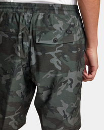 7 All Time Hemp Hybrid 19" Shorts Brown AVYWS00233 RVCA