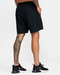 5 Yogger Plus 18" Training Shorts Black AVYWS00234 RVCA