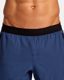 9 Yogger Plus 18" Training Shorts Blue AVYWS00234 RVCA