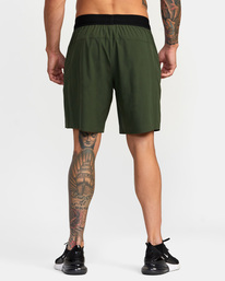 1 Yogger Plus 18" Training Shorts Brown AVYWS00234 RVCA